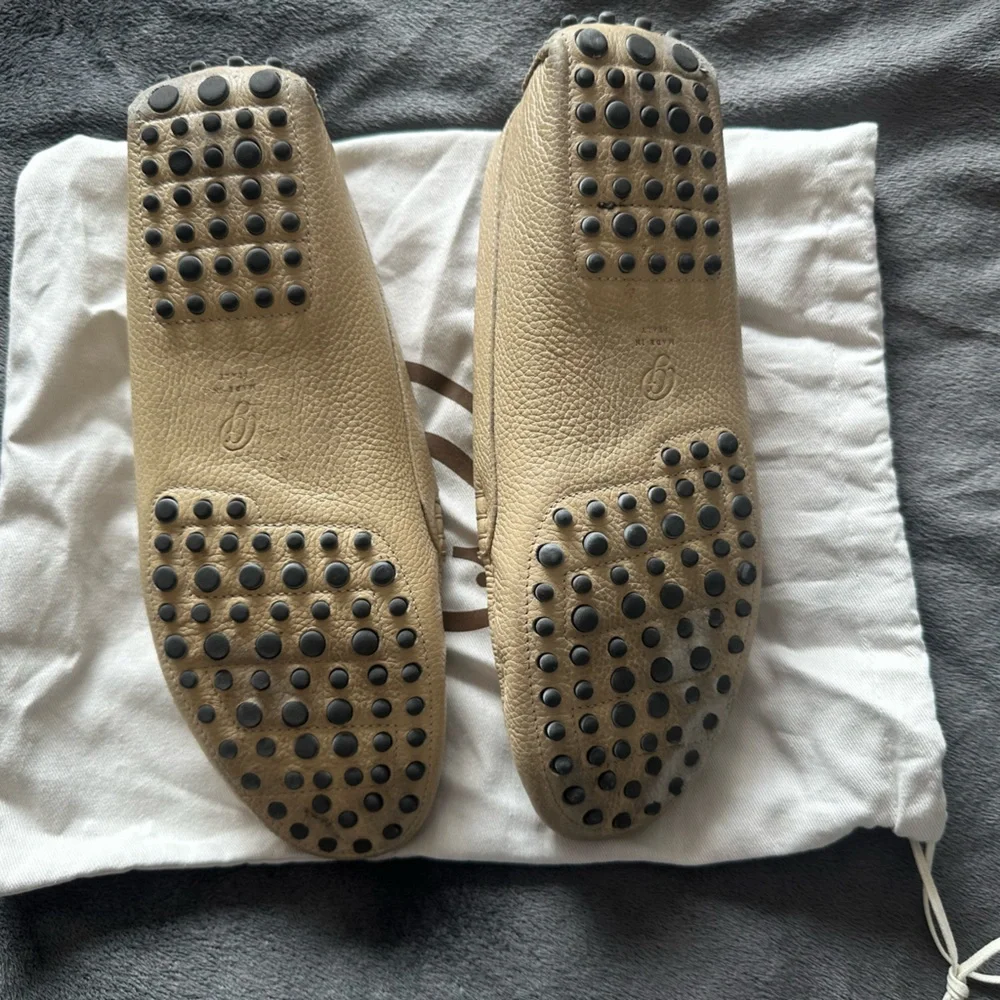 M.Gemi Tan Driving Loafer - Picture 2 of 4